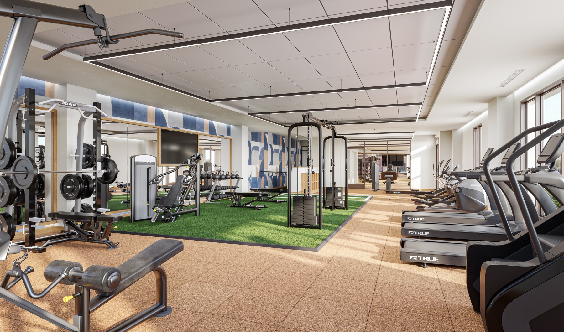 Fitness Center Fitness Center with Weights