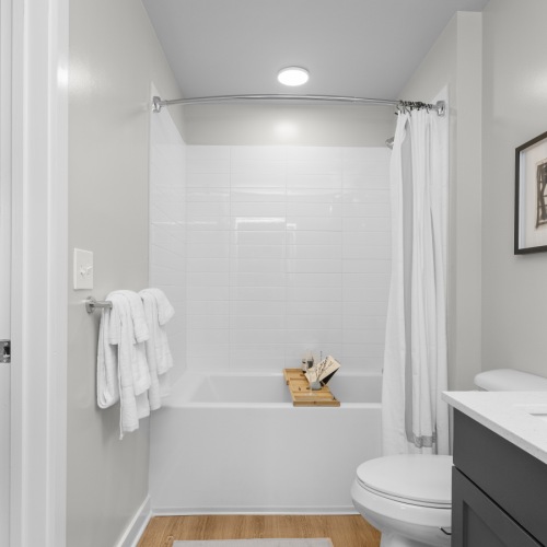 Bathroom options with thoughtful details